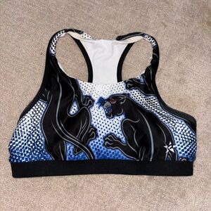 Panthers sports bra VINATGE